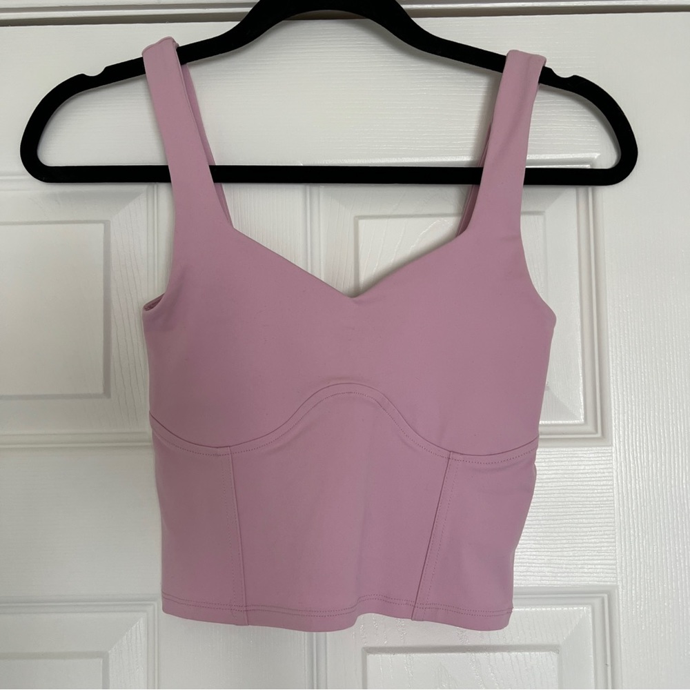 Abercrombie & Fitch Womens Double-Layered Seamless Fabric Corset Tank NEW XXS